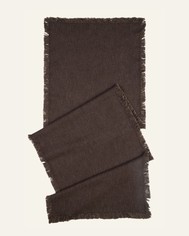 Tischläufer Braun - 40x140 cm Braun - 1