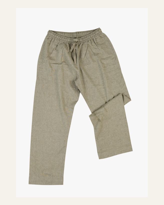 Pyjamahose Olivengrün - one size Olivengrün - 1