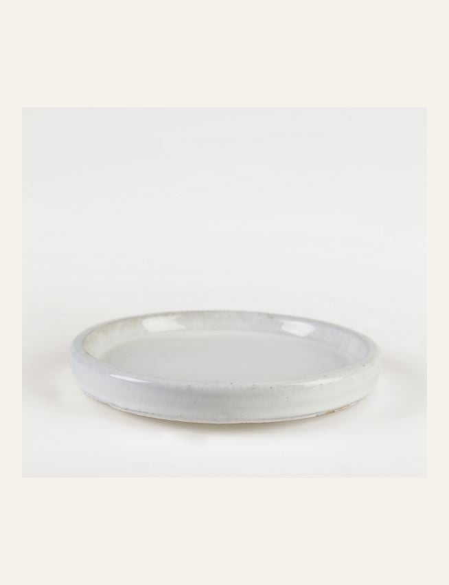 Blumentopf-Untersetzer Offwhite - 2