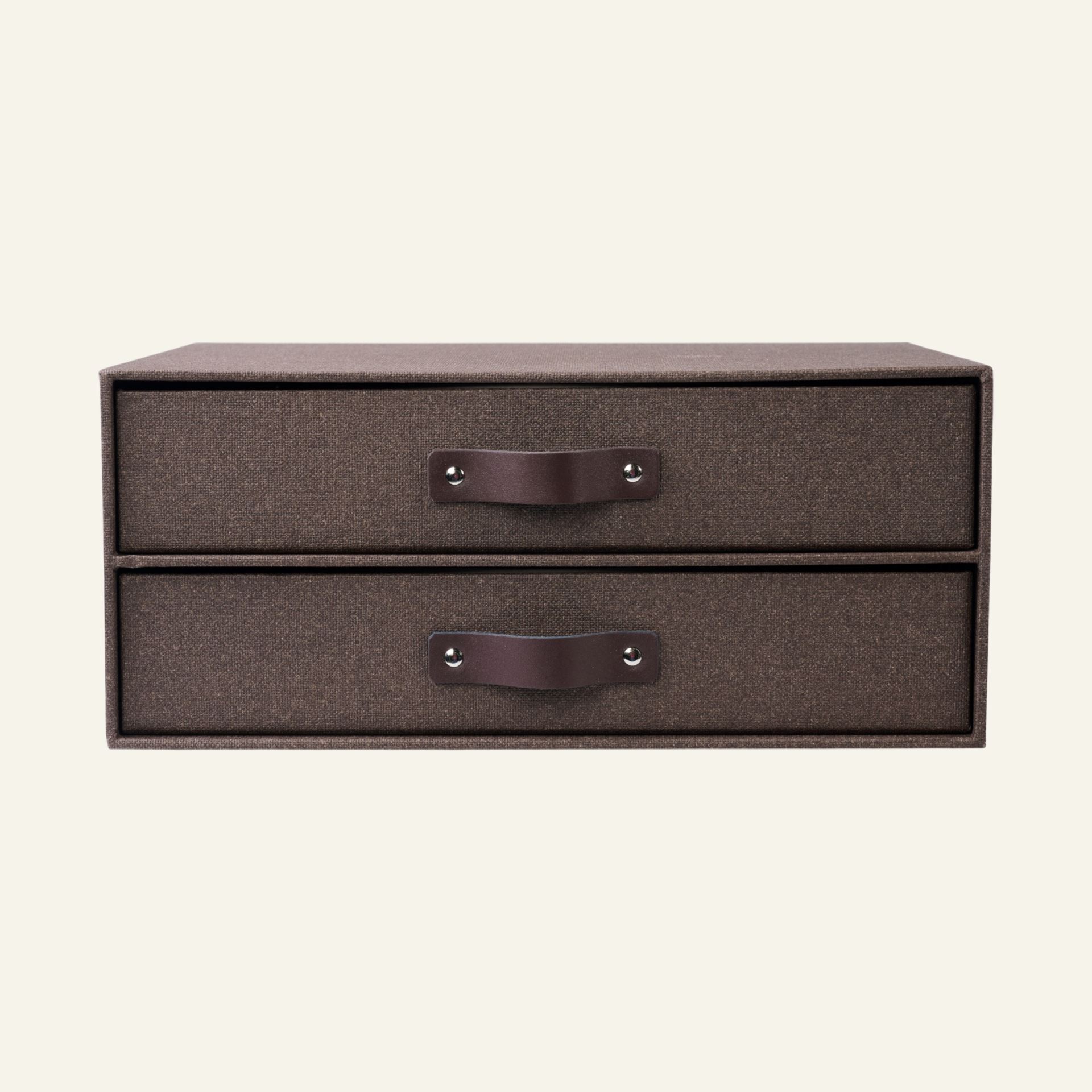 Dokumentenbox A4 Braun - 2