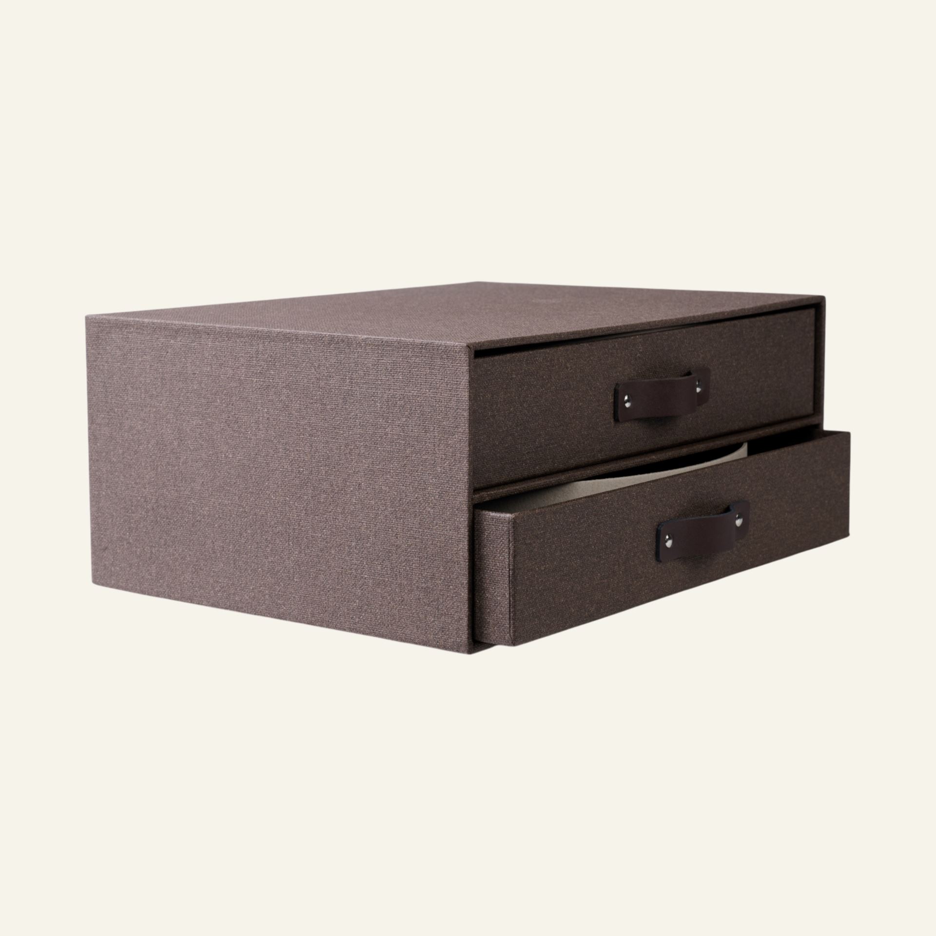 Dokumentenbox A4 Braun - 33,5x25,5x14,5 cm Braun - 1