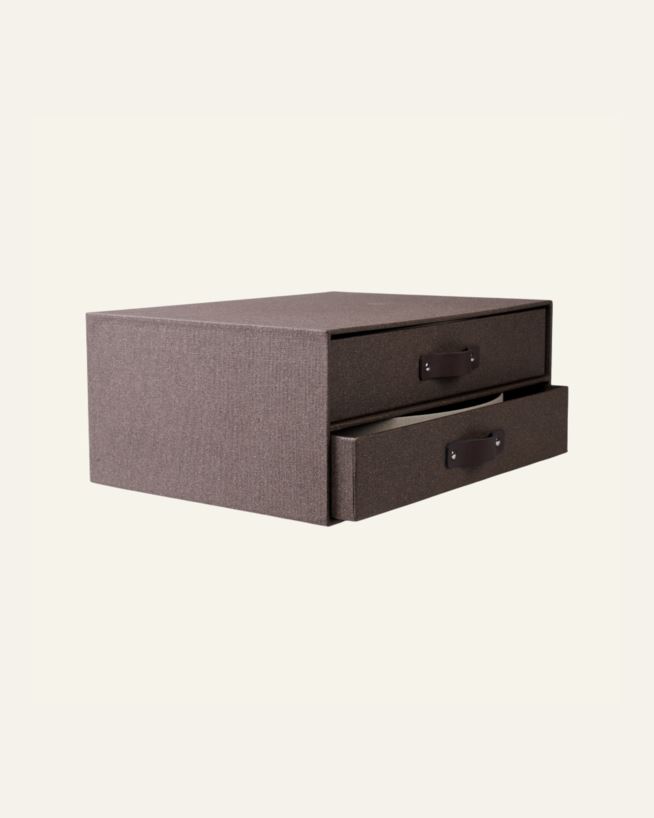 Dokumentenbox A4 Braun - 33,5x25,5x14,5 cm Braun - 1