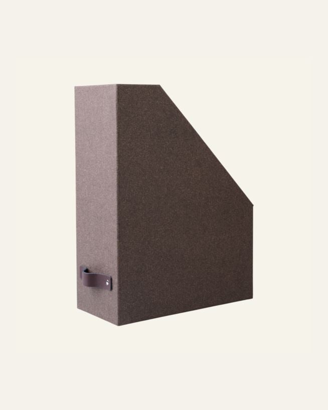 Zeitschriftenhalter Braun - 11,5x24,5x32 cm Braun - 1