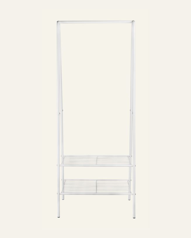 Kleiderständer Weiß - 60x45x152 cm Weiß - 1