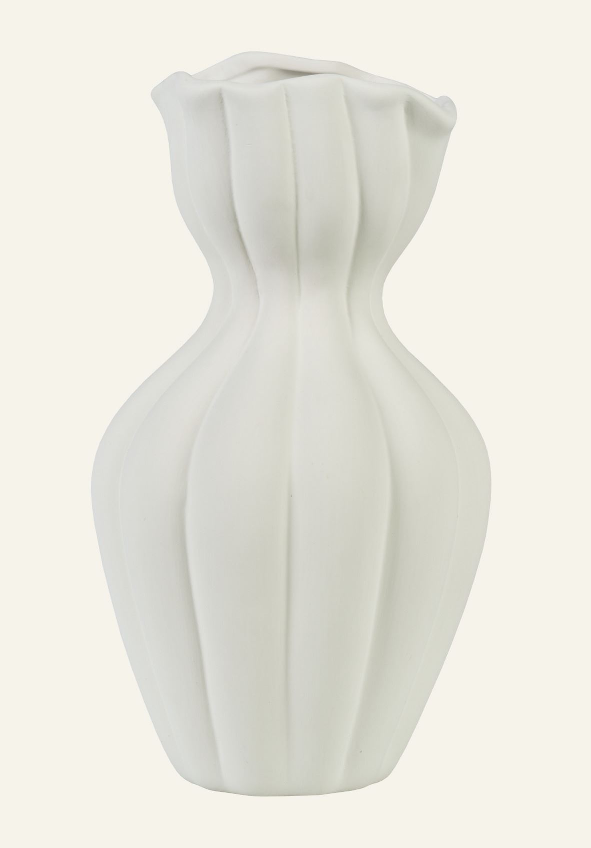 Vase Offwhite - 13,8x25,5 cm Offwhite - 1