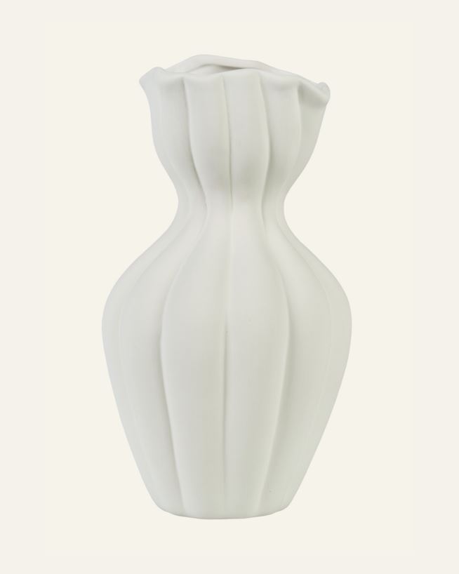 Vase Offwhite - 13,8x25,5 cm Offwhite - 1