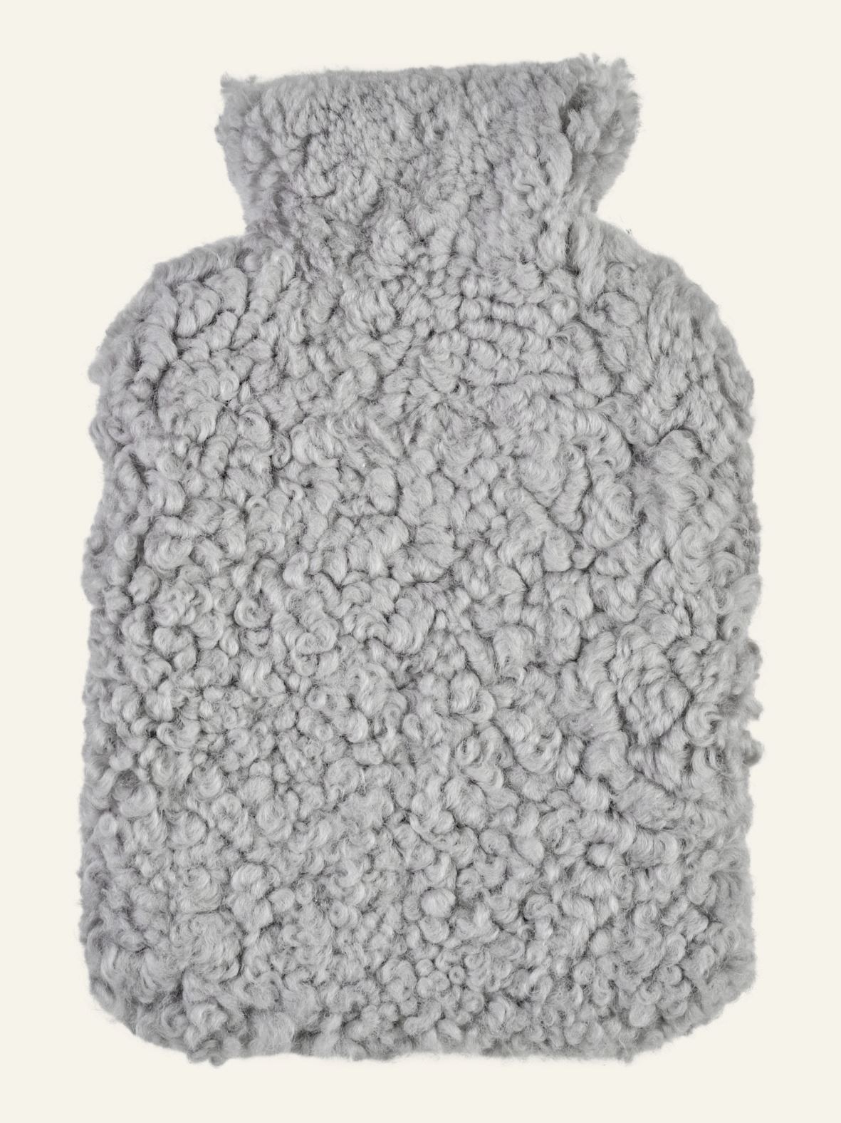 Wärmflasche Hellgrau - 27x37 cm Hellgrau - 1