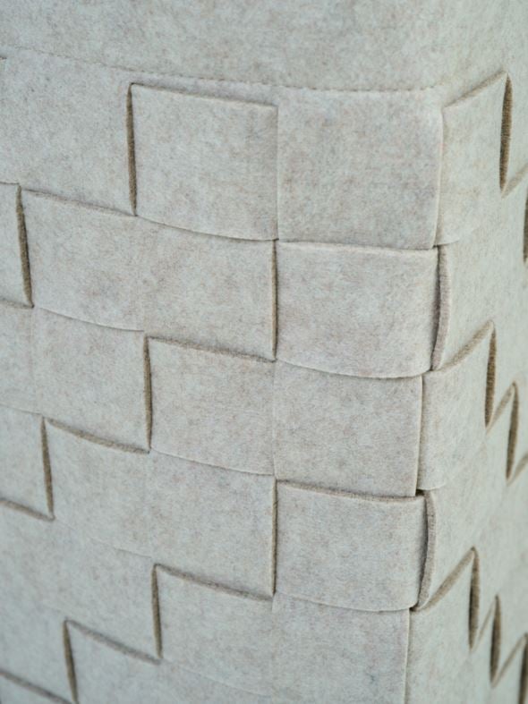 Wäschekorb Beige - 4