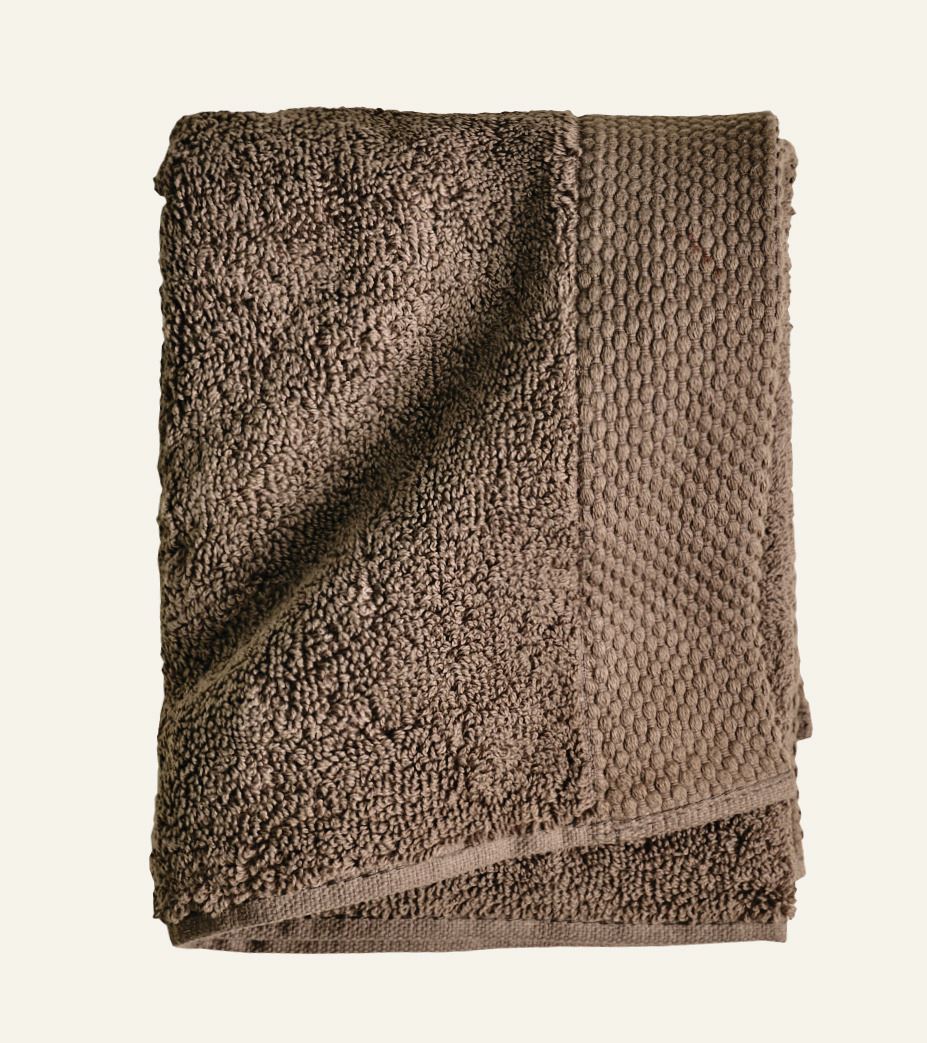 Handtuch Braun - 30x30 cm Braun - 1