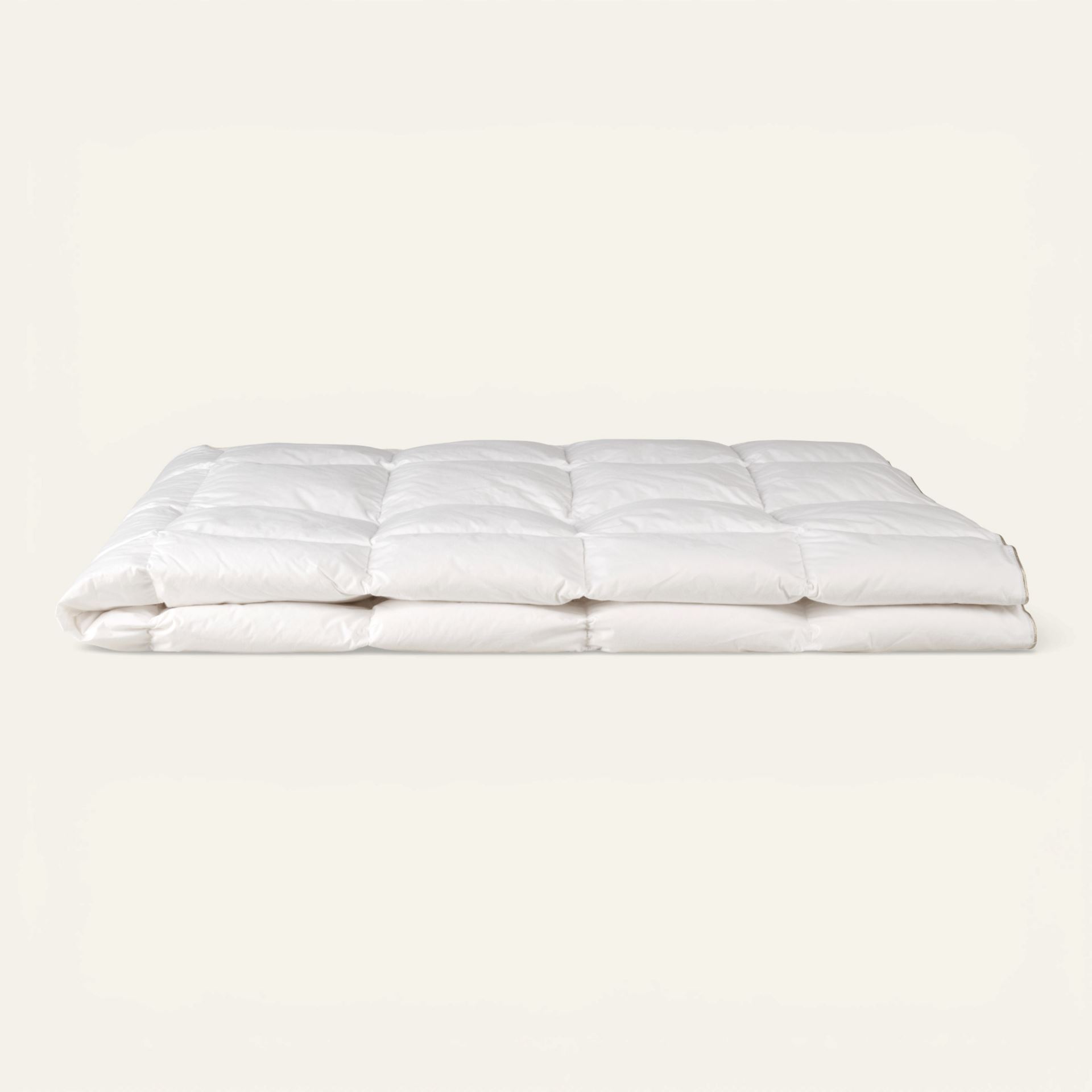 Sommerbettdecke (leicht) Weiß - 150x210 cm Weiß - 1