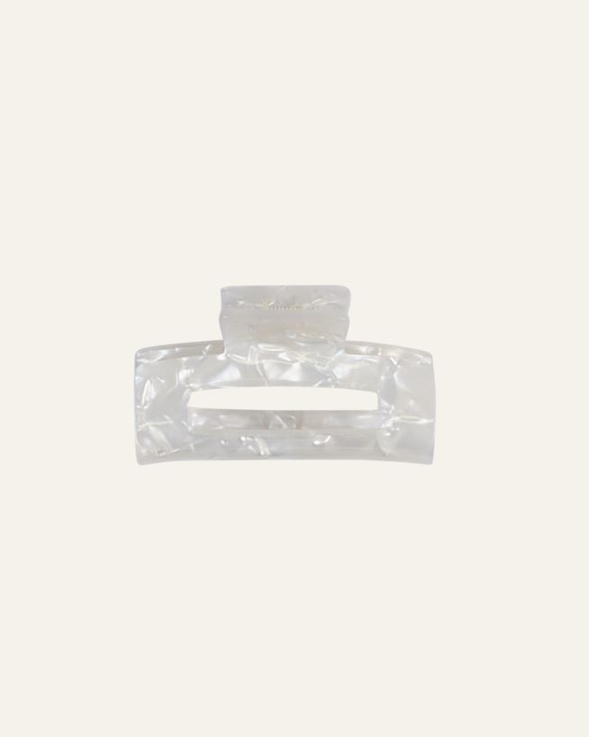 Haarklammer Offwhite - 3,6x7,5x3,9 cm Offwhite - 1