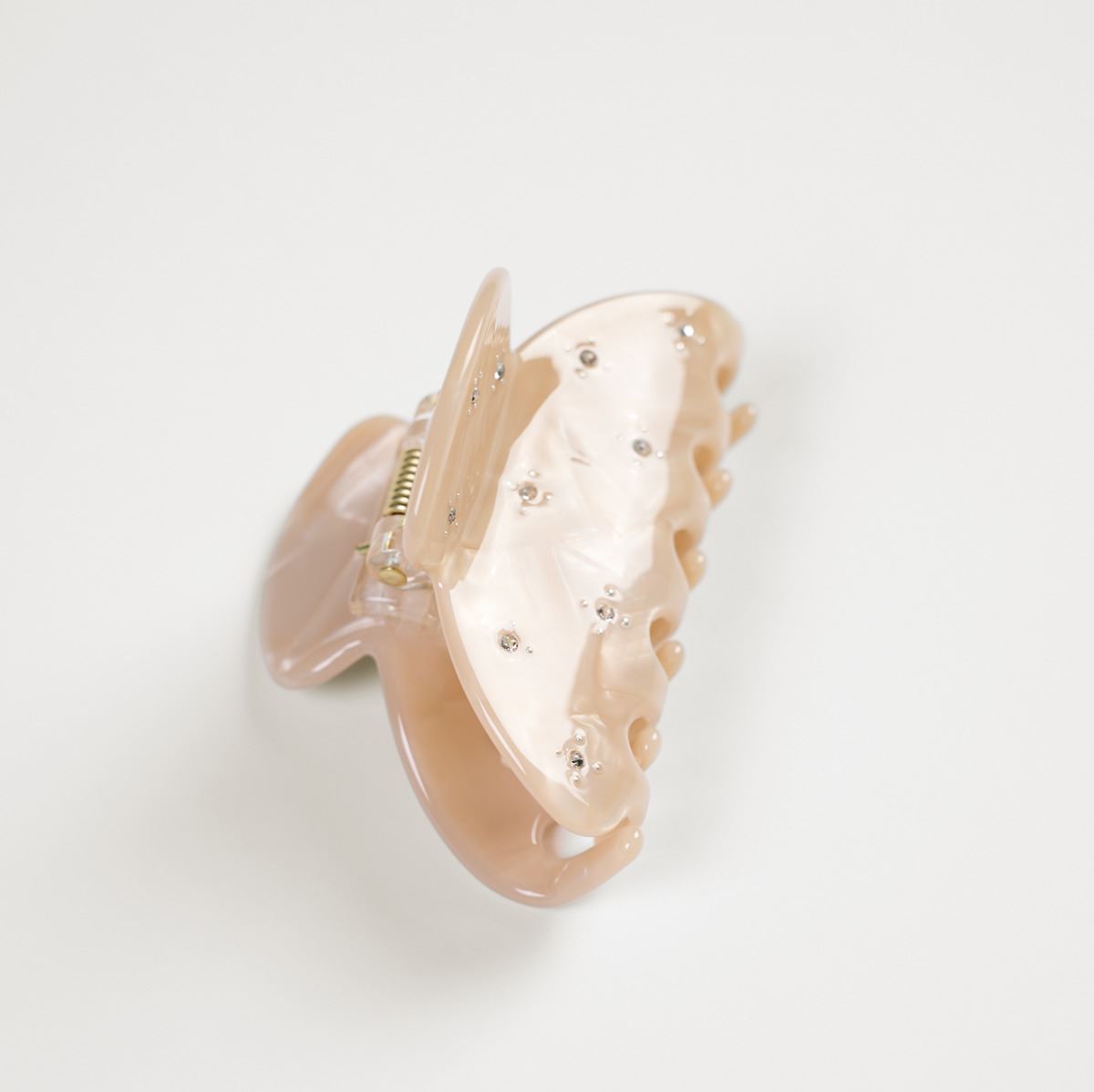 Haarklammer Beige - 2