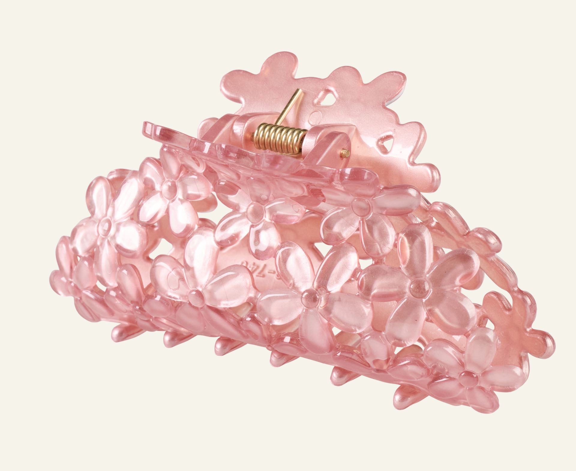 Haarklammer Rosa - 4,5x9,7x4,3 cm Rosa - 1