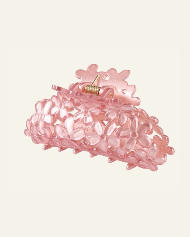 Haarklammer Rosa - 4,5x9,7x4,3 cm Rosa - 1
