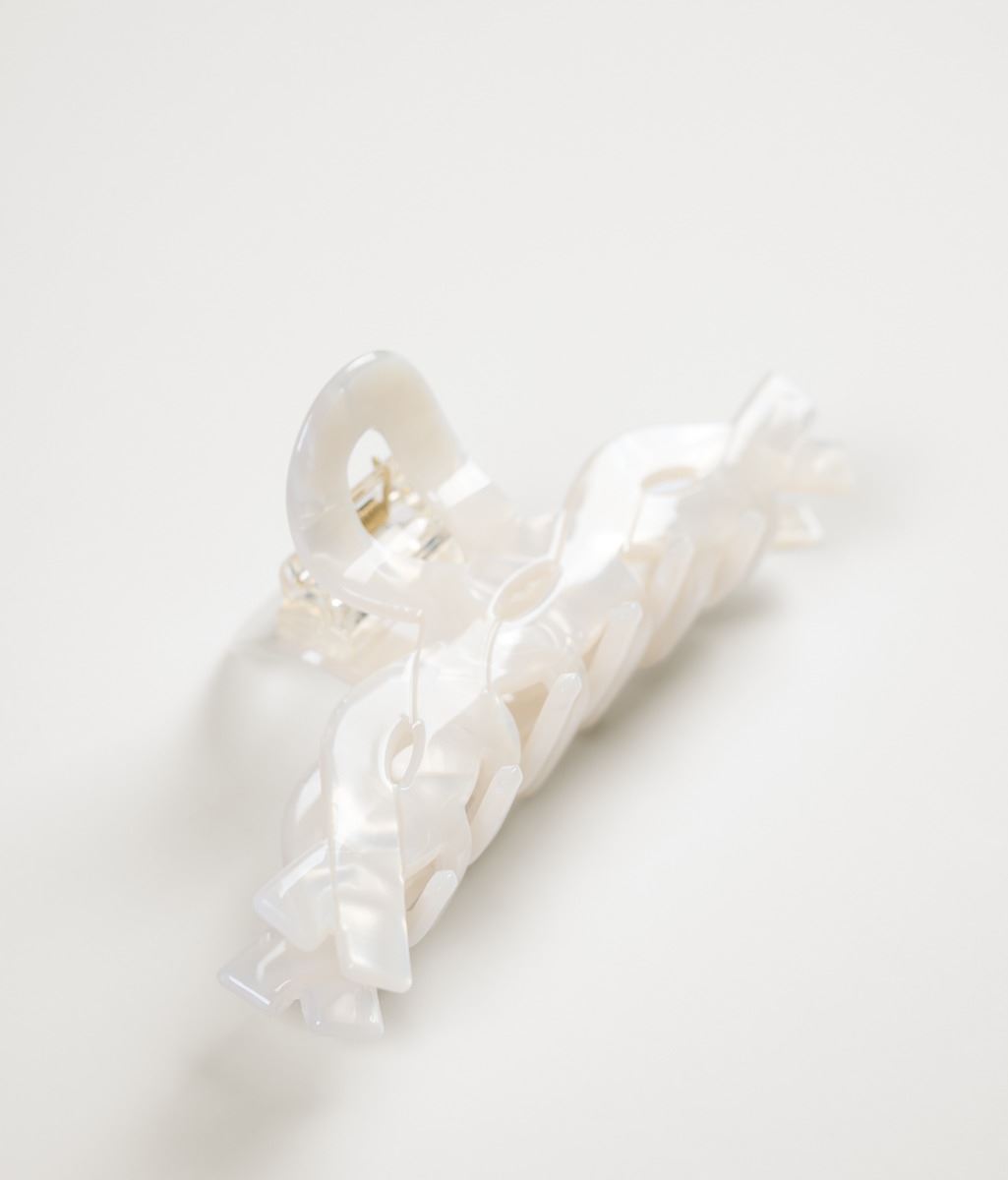 Haarklammer Offwhite - 3