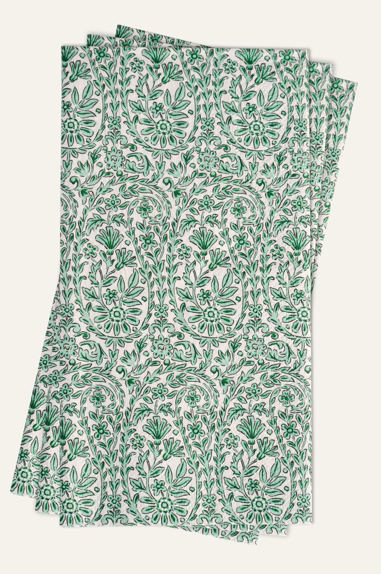Buffetservietten Grün - 33x42 cm Grün - 1