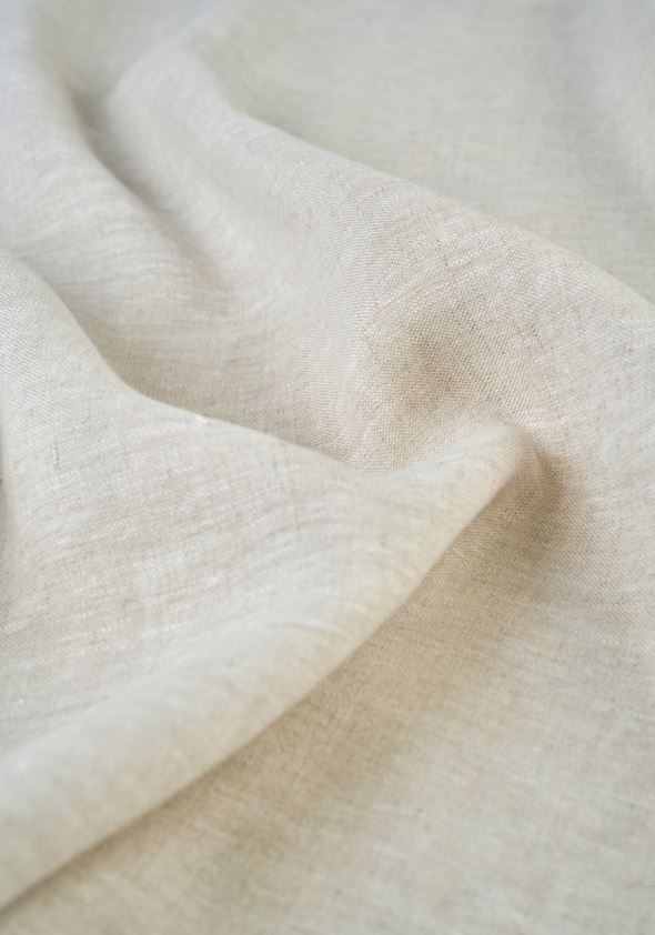 Leinengardine Hellbeige - 5
