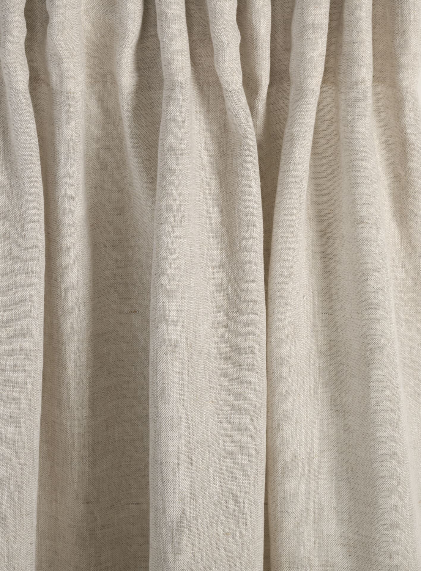 Leinengardine Hellbeige - 2