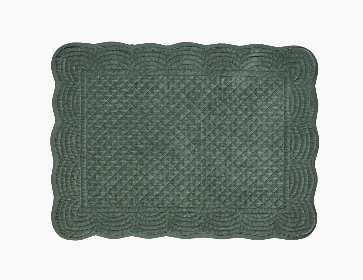 Platzset Dunkelgrün - 33x45 cm Dunkelgrün - 1