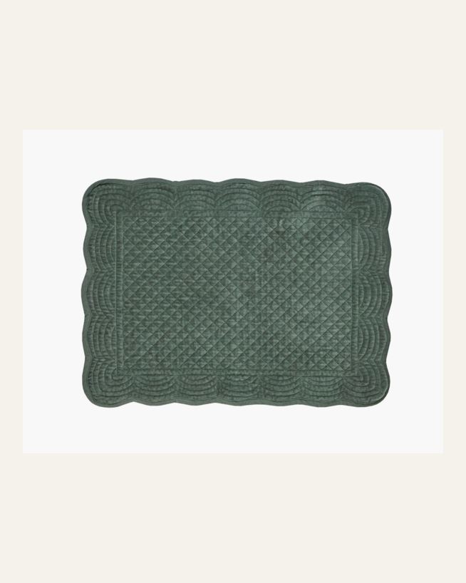 Platzset Dunkelgrün - 33x45 cm Dunkelgrün - 1