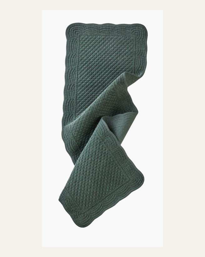 Tischläufer Dunkelgrün - 33x110 cm Dunkelgrün - 1