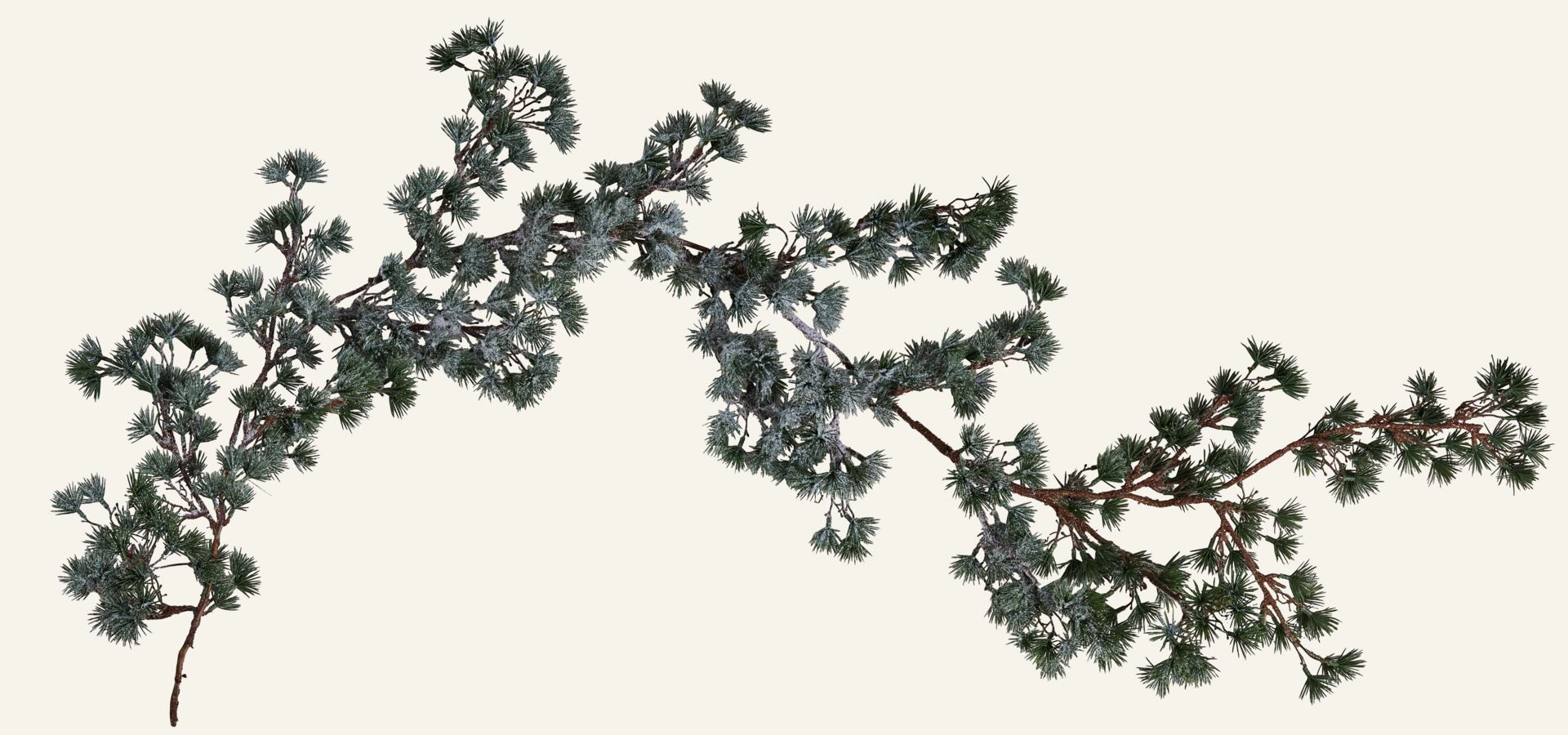 Girlanden Grün - 150 cm Grün - 1