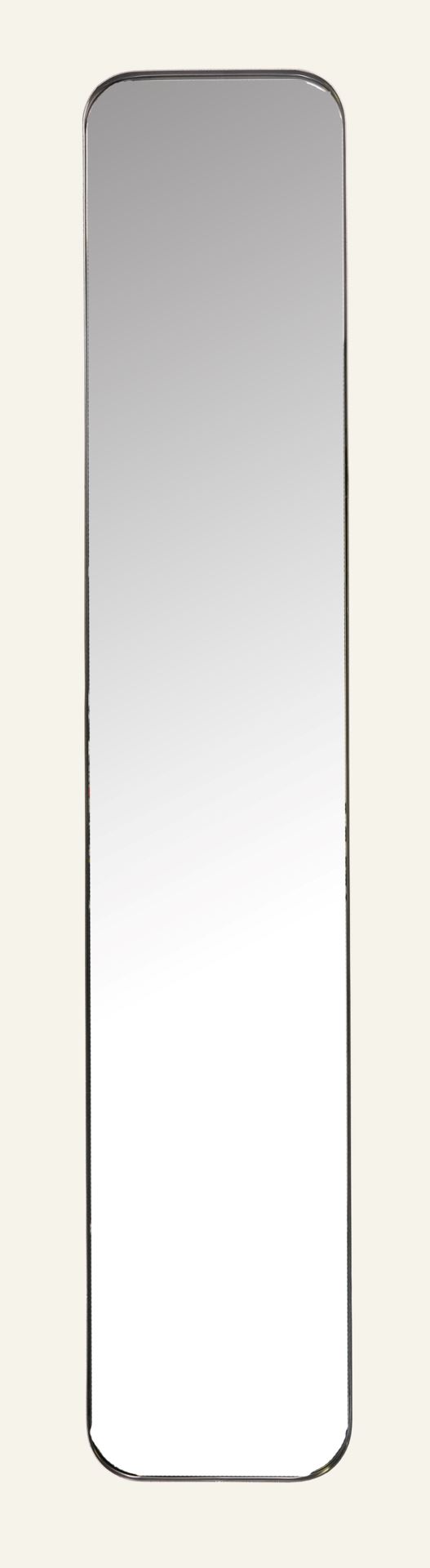 Spiegel Schwarz - 30x3x160 cm Schwarz - 1