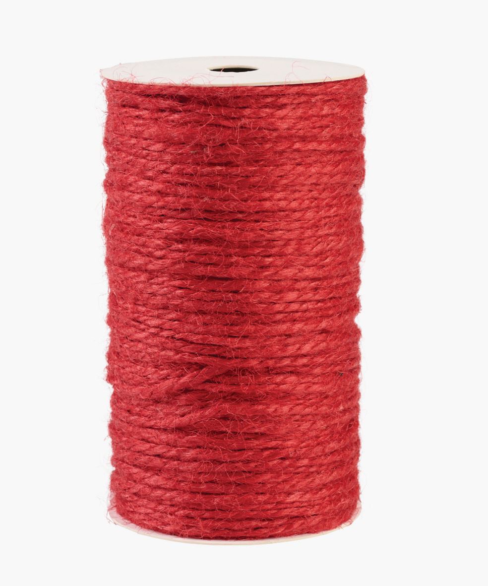 Geschenkband Rot - 50 m Rot - 1