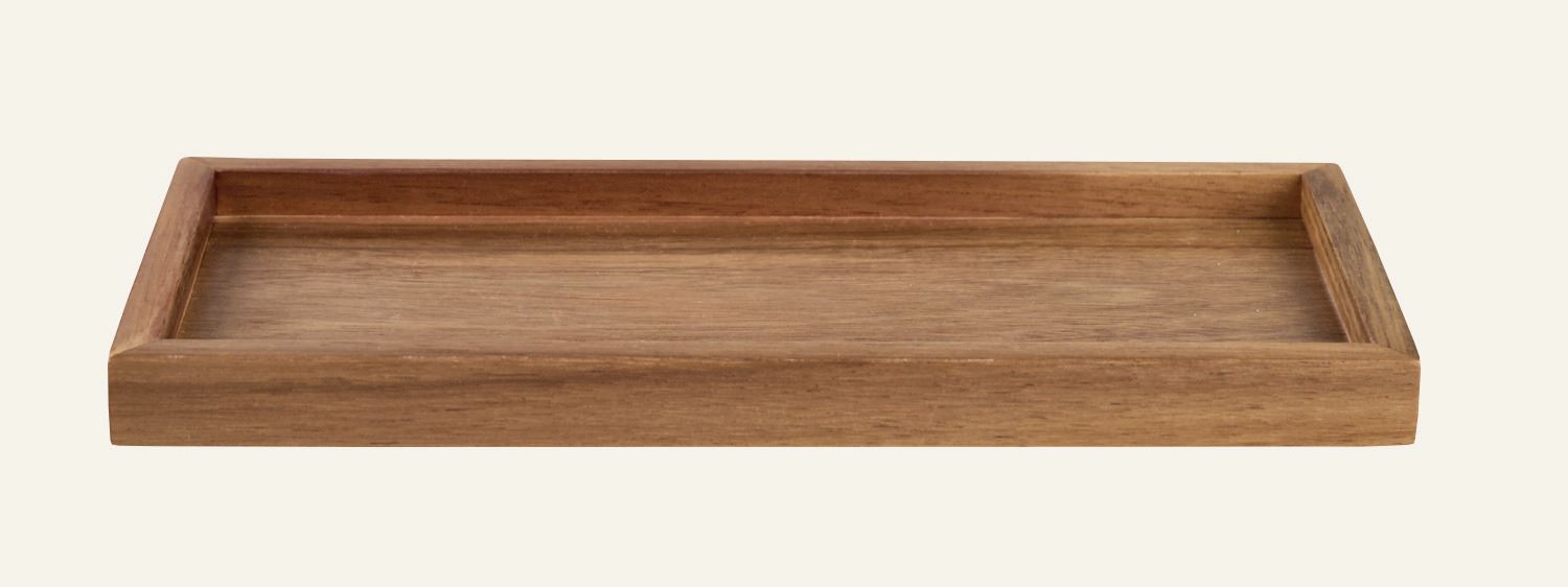 Tablett Beige - 26x12x2 cm Beige - 1
