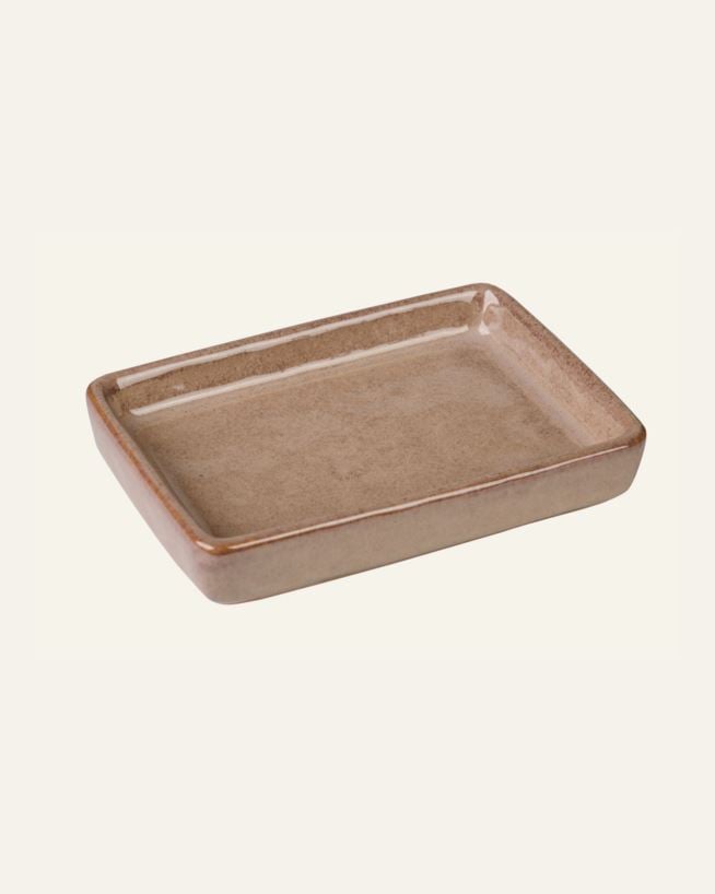 Seifenhalter Braun - 13,3x8,7x2,8 cm Braun - 1