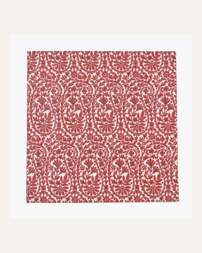 Servietten Multi/Rot - 40x40 cm Multi/Rot - 1