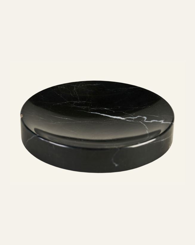 Seifenhalter Schwarz - 11,5x11,5x2 cm Schwarz - 1