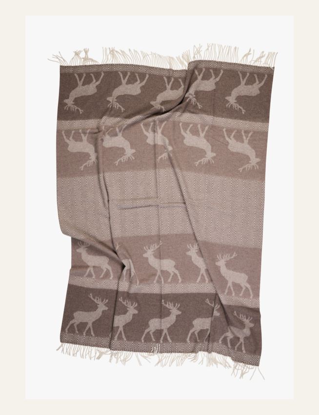 Wolldecke Multi/Beige - 2