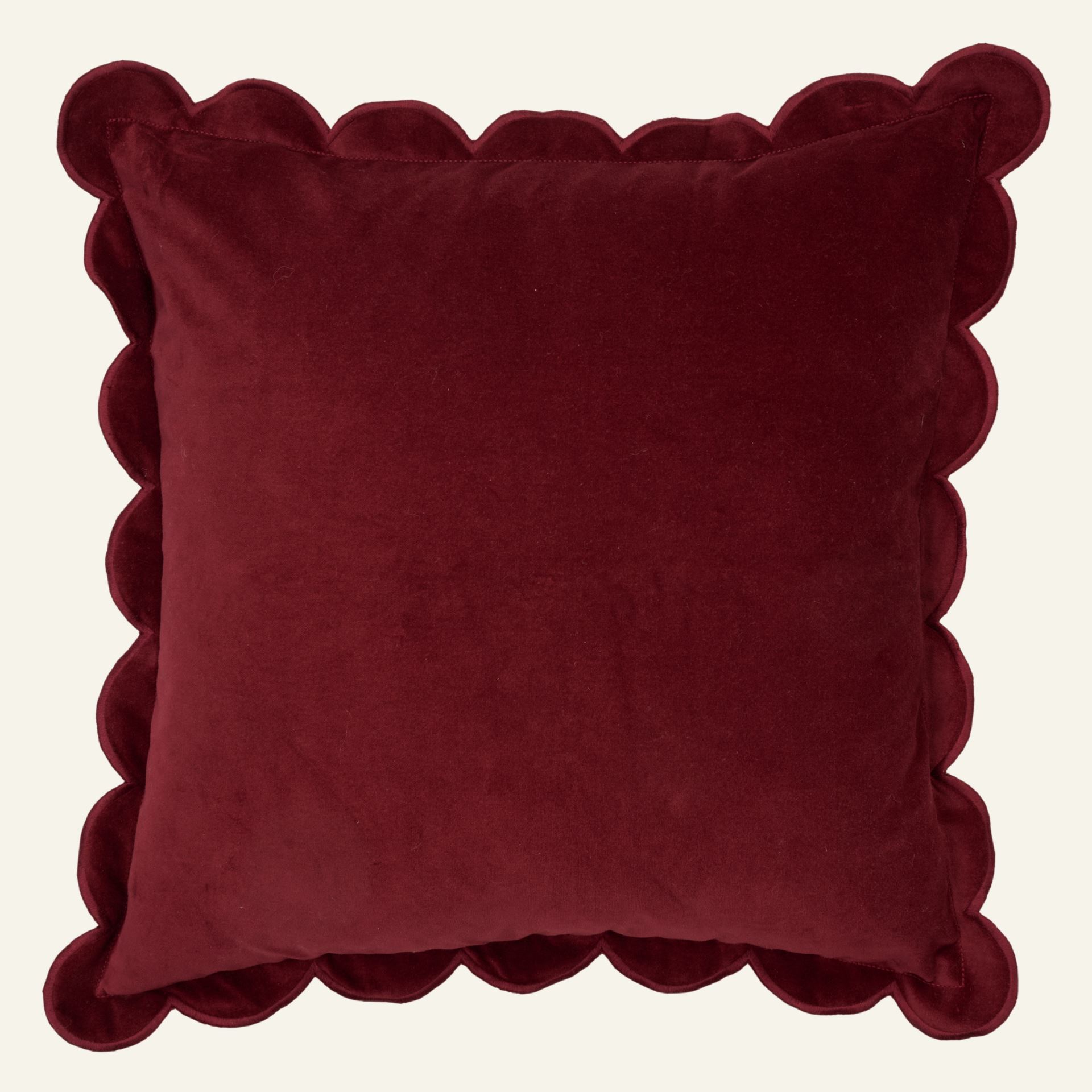 Kissenbezug Burgund - 45x45 cm Burgund - 1