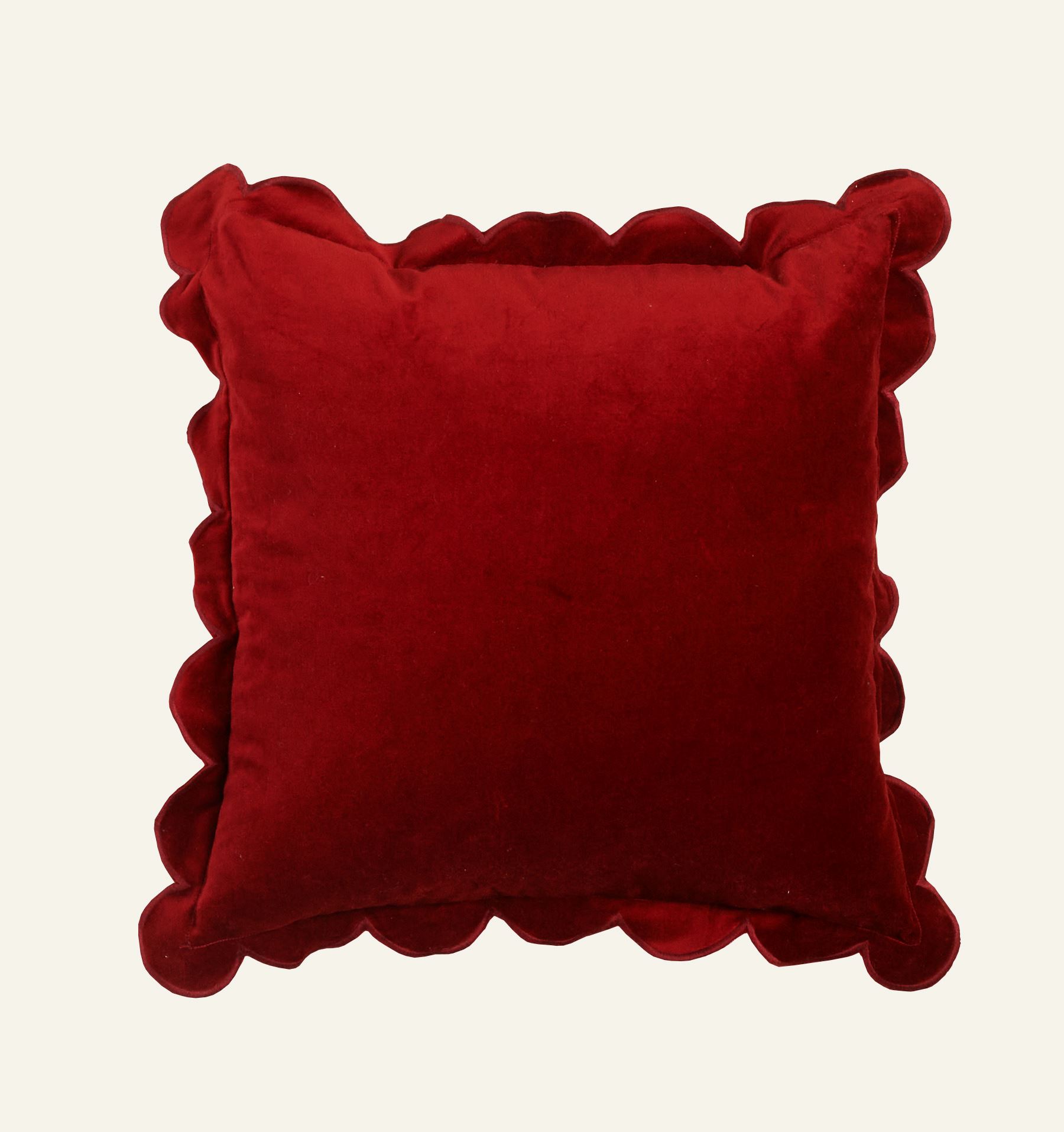 Kissenbezug Rot - 45x45 cm Rot - 1