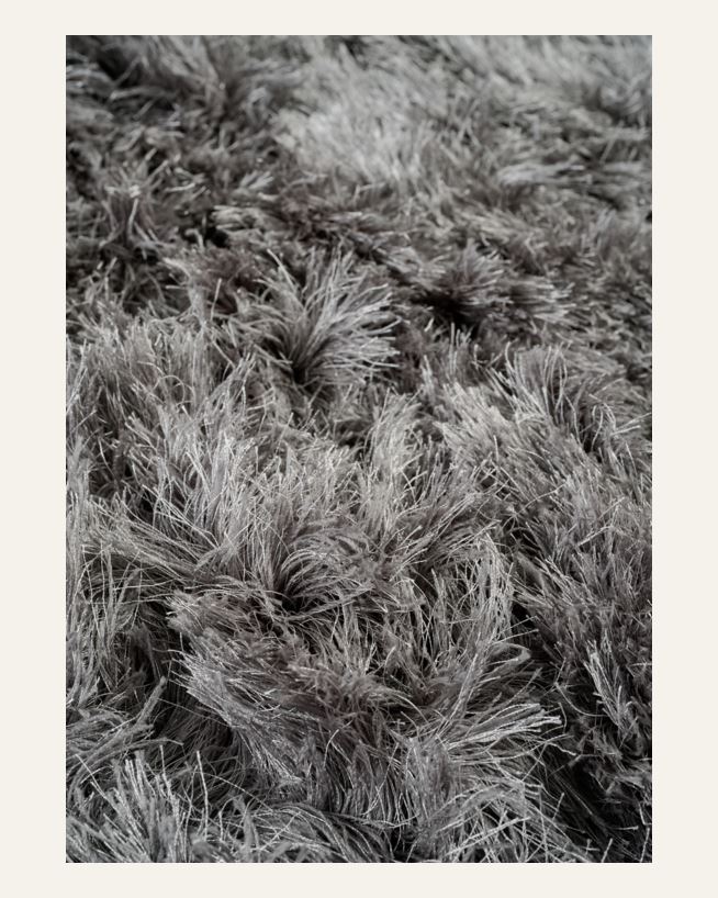 Teppich Grau - 160x230 cm Grau - 1