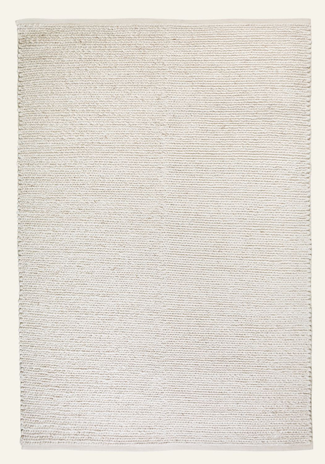 Wollteppich Natur - 160x230 cm Natur - 1