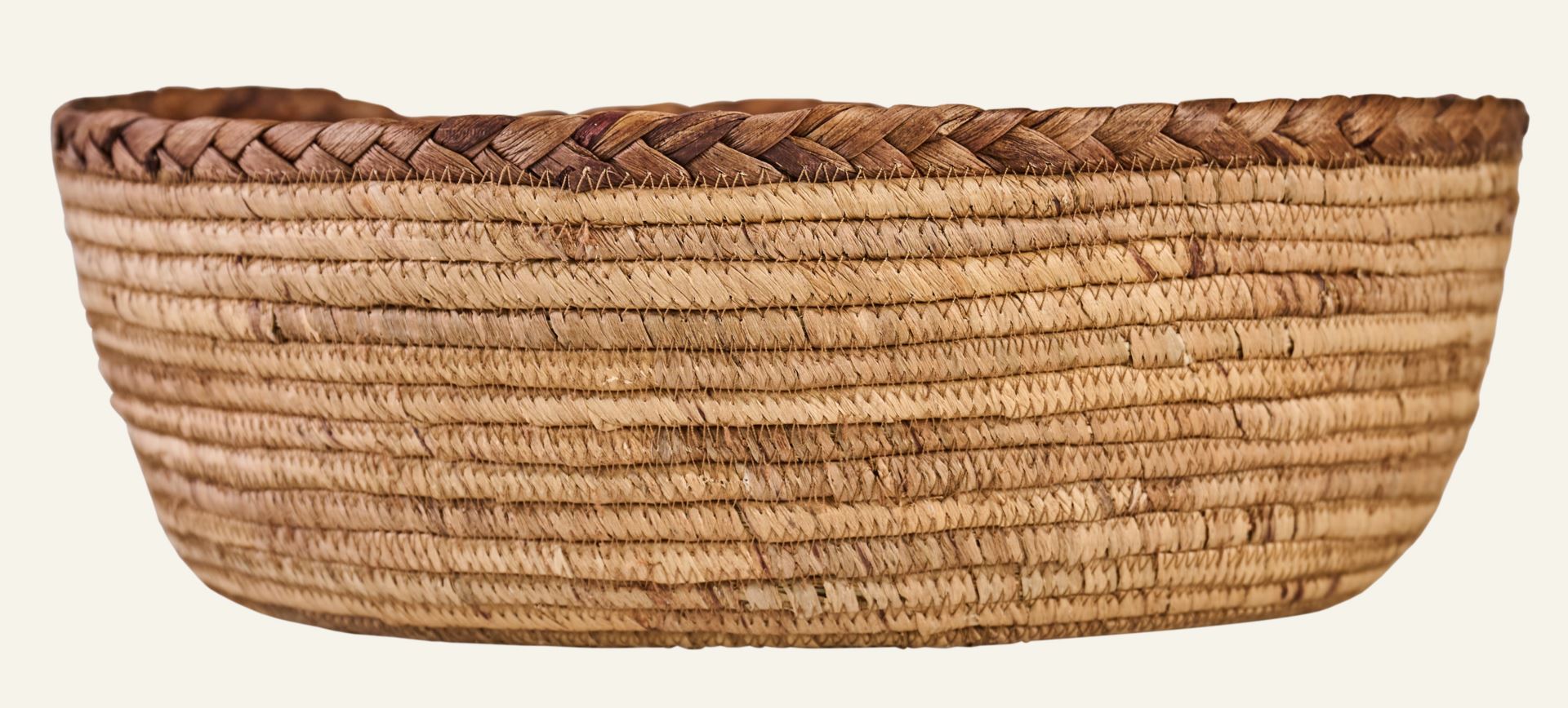 Korb Natur - 33x33x11 cm Natur - 1
