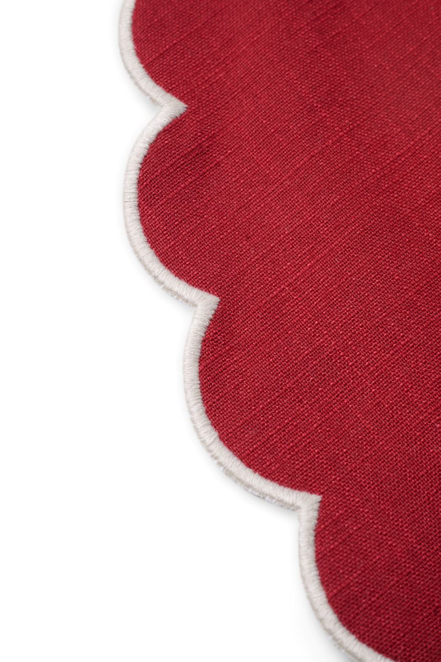 Stoffservietten Rot - 2