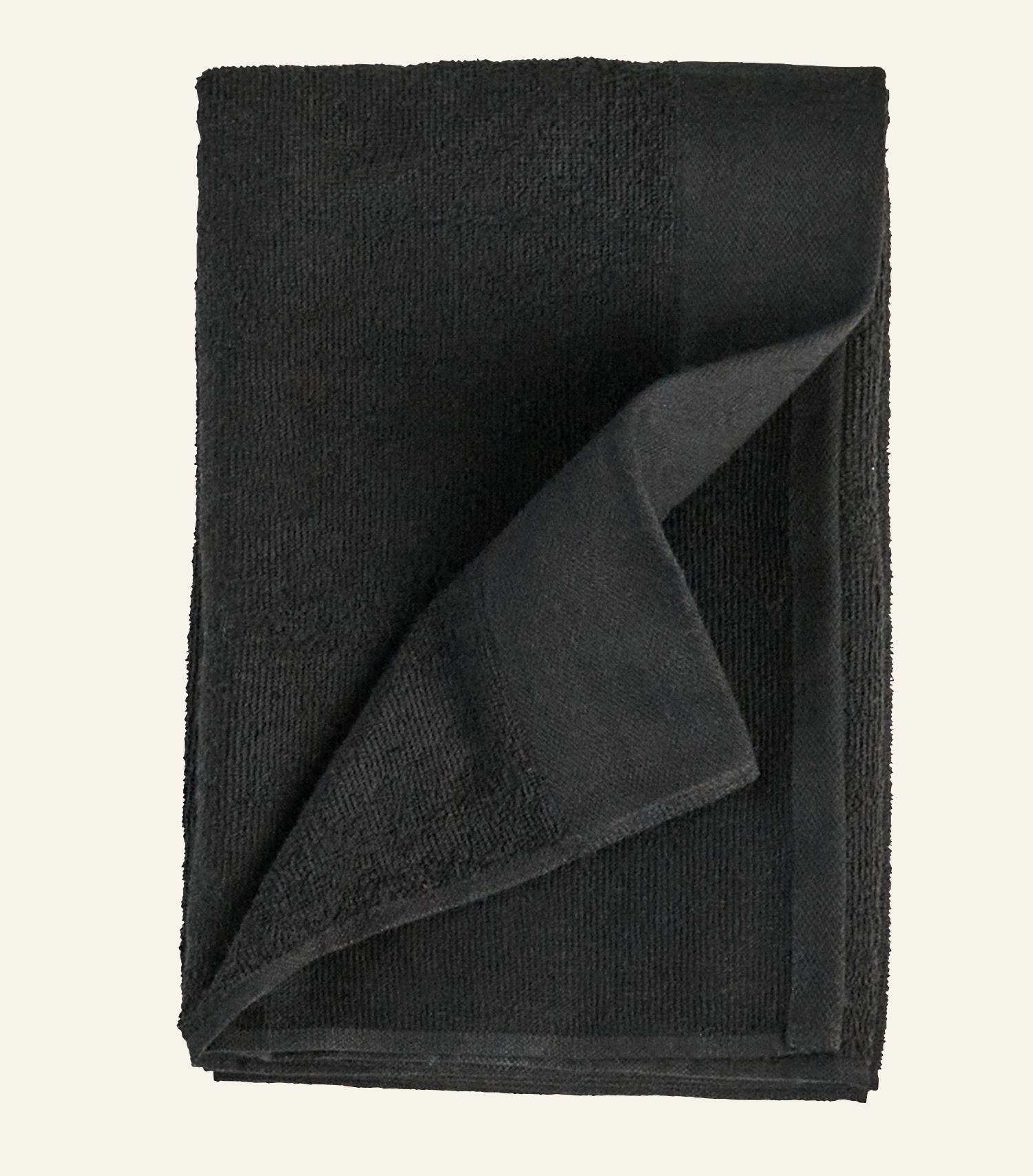 Handtuch Schwarz - 50x70cm Schwarz - 1