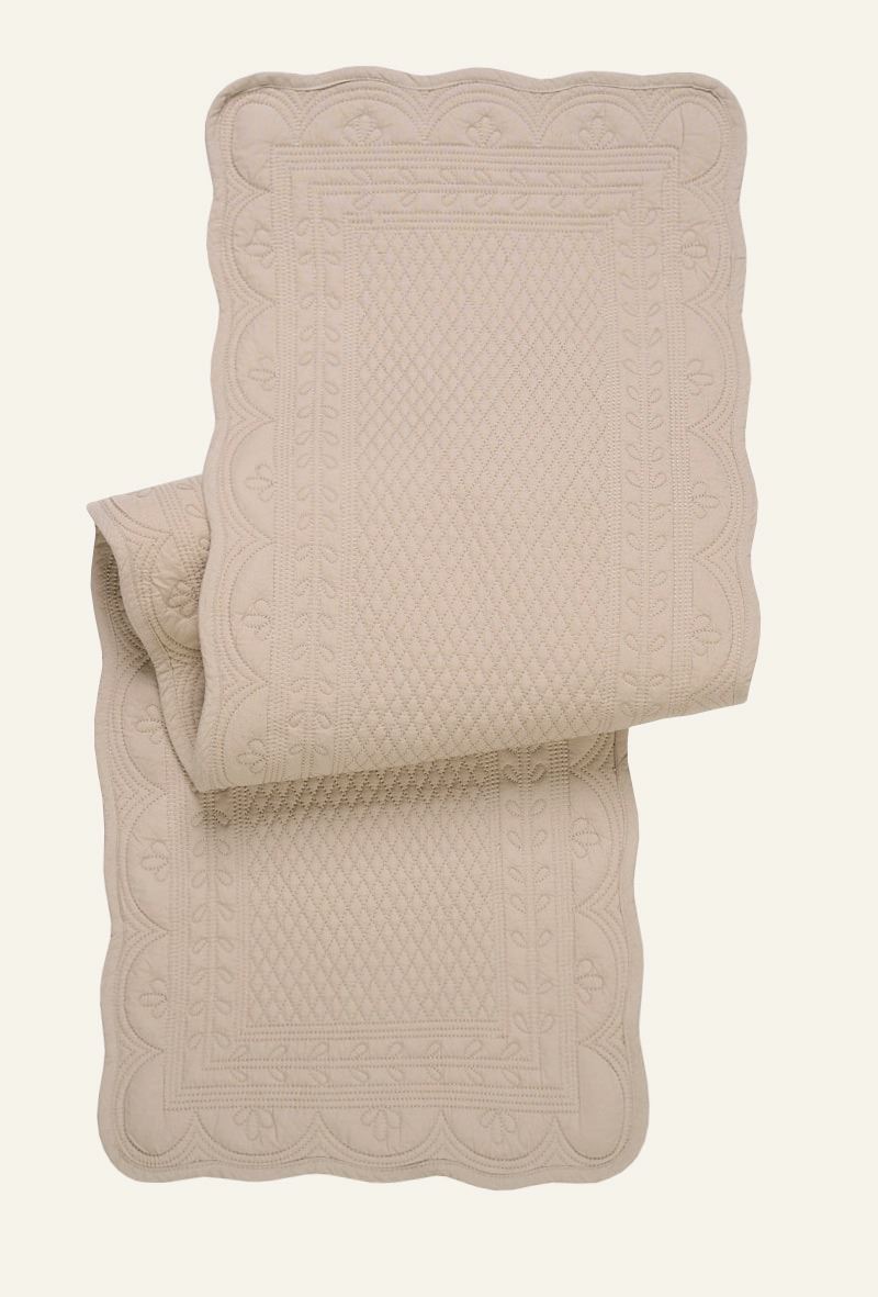 Tischläufer Beige - 33x110 cm Beige - 1