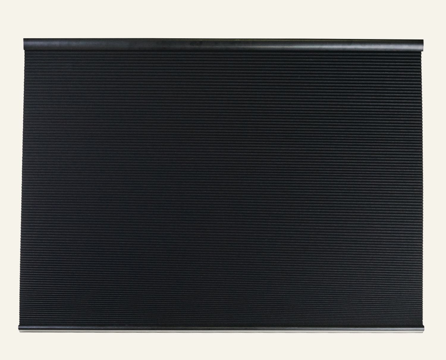 Verdunkelndes Doppelplissee Schwarz - 60x160 cm Schwarz - 1