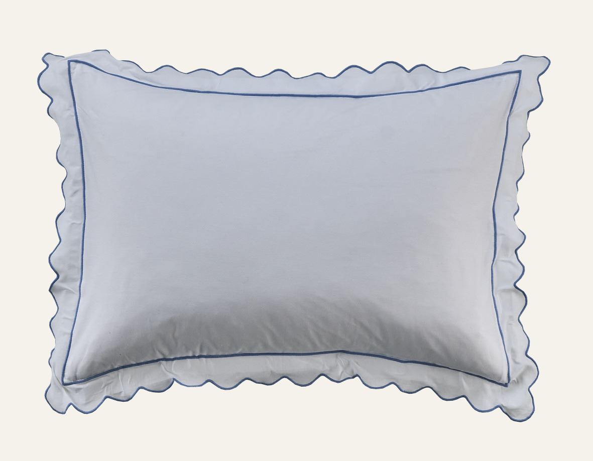 Kissenbezug Himmelblau - 50x60 cm Himmelblau - 1
