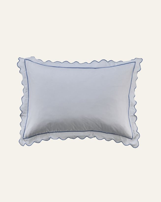 Kissenbezug Himmelblau - 50x60 cm Himmelblau - 1