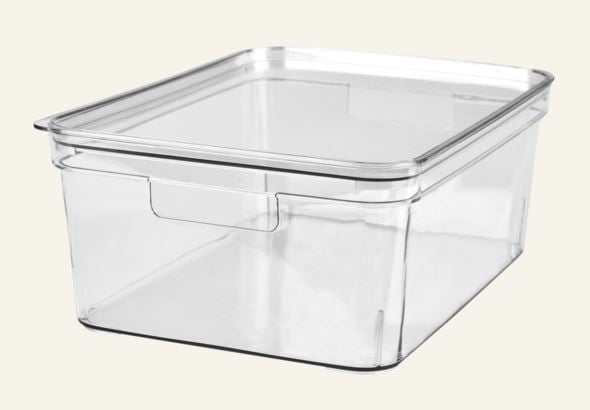 Aufbewahrungsbox Transparent - 10
