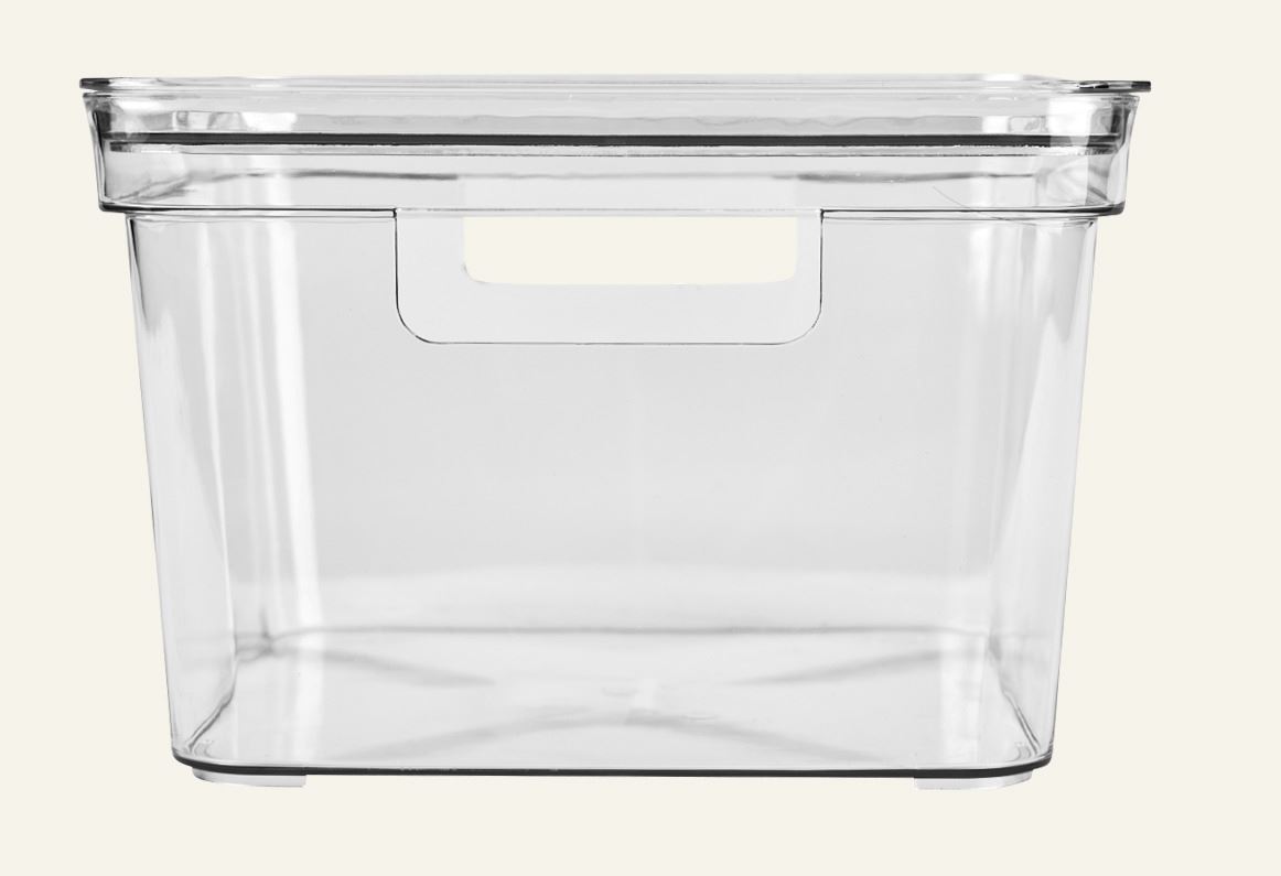 Aufbewahrungsbox Transparent - 22x22x14,5 cm Transparent - 1