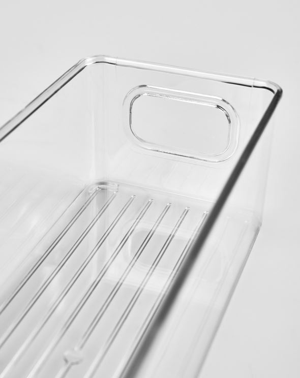 Stapelbare Aufbewahrungsbox Transparent - 6
