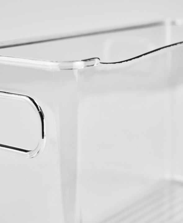 Schmale Aufbewahrungsbox Transparent - 15