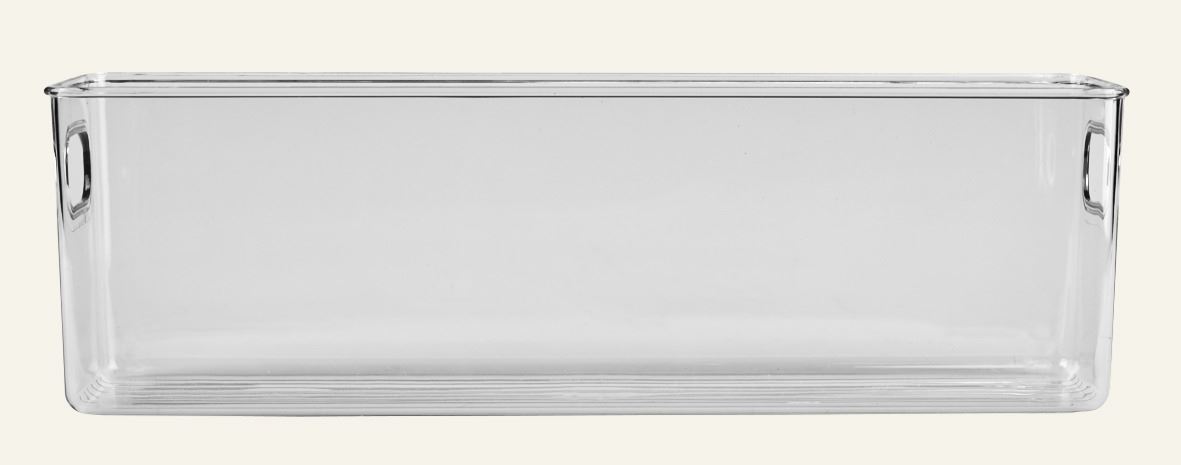 Schmale Aufbewahrungsbox Transparent - 5