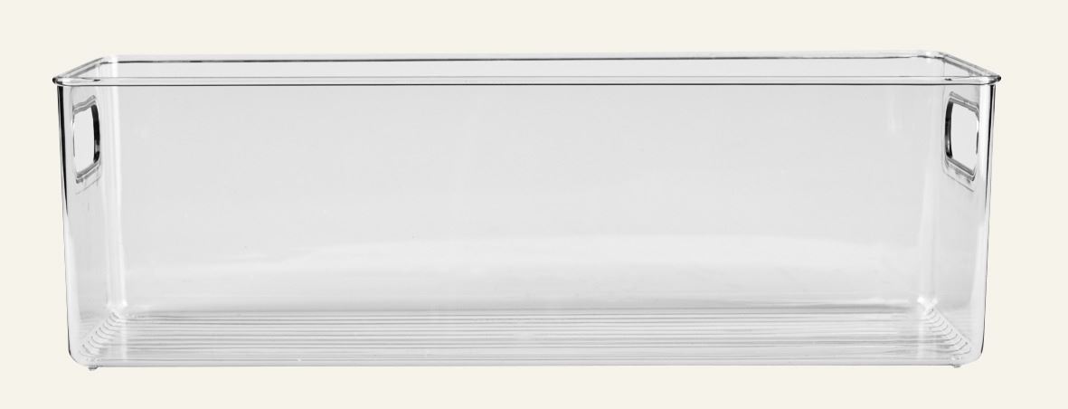 Schmale Aufbewahrungsbox Transparent - 6